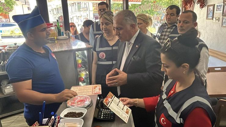 Edirnede Kurban Bayramı öncesi işletmelere fahiş fiyat denetimi
