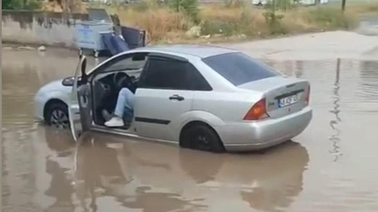Osmaniye’de kuvvetli sağanak etkili oldu