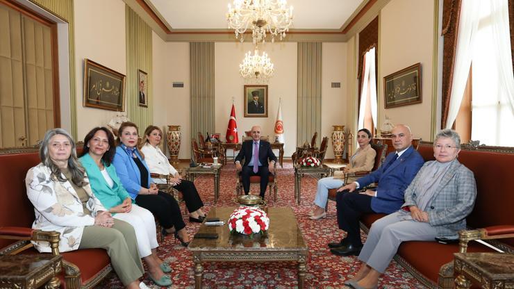 Kurtulmuş, CHPli Kaya ve İYİ Partili Çömezi kabul etti