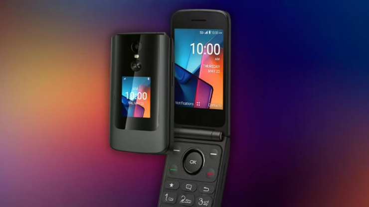 Klasik kapaklı telefon modern teknolojilerle buluşuyor