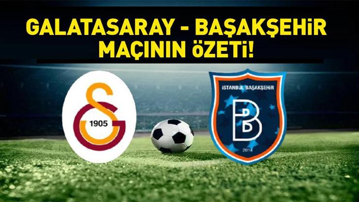 Galatasaray 2-0 Başakşehir Maç Sonucu | Galatasaray, Başakşehiri mağlup ederek sezonu 95 puanla şampiyon olarak tamamladı