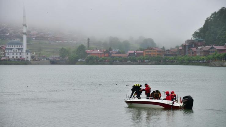 Uzungöl’de, Haldizen Deresi’ne düşen çocuğun cansız bedenine ulaşıldı