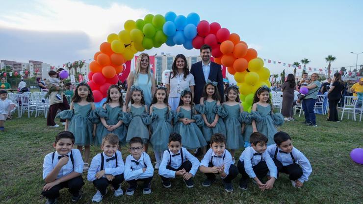 Tarsus’ta miniklerden mezuniyet coşkusu