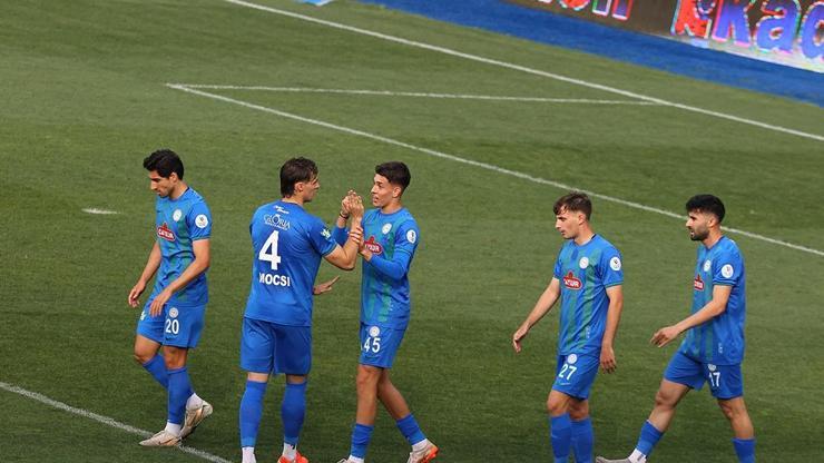 Çaykur Rizespor, 5 gollü galibiyetle sezona veda etti