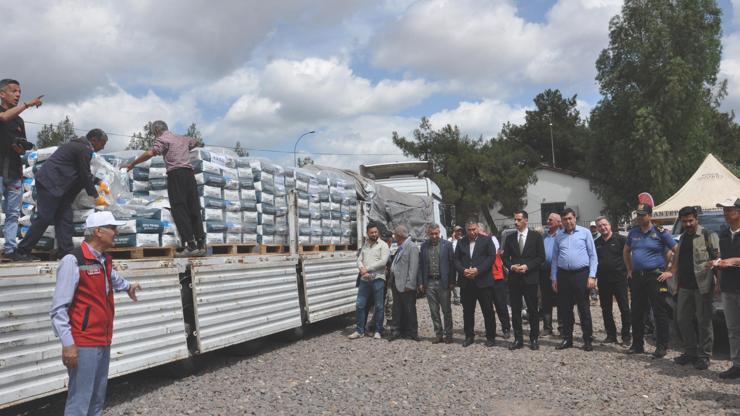 İslahiye’de 9 ton soya tohumu dağıtıldı