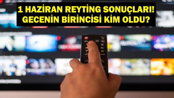 1 HAZİRAN REYTİNG SONUÇLARI: 1 Haziran reyting sonuçları açıklandı mı Maymunlar Cehennemi: Şafak Vakti, Teşkilat, Kızılcık Şerbeti, Çok Güzel Hareketler 2, Kim Milyoner Olmak İster, Survivor, Deli Deli Küpeli gecenin birincisi kim oldu