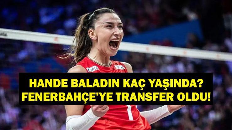 HANDE BALADIN KAÇ YAŞINDA, NERELİ Milli Voleybolcu Hande Baladın Hangi Takımdaydı Fenerbahçe Transferi Açıkladı