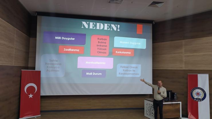 Bursa polisi bankaların özel güvenlik görevlilerini dolandırıcılığa karşı bilgilendirdi