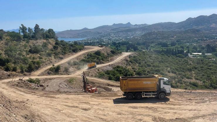 Bodrumda 400 kişilik öğrenci yurdu için yapım çalışmaları başladı