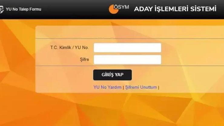 ÖSYM (AİS) Şifresi Nasıl Alınır ÖSYM AİS Şifresi Nereden Alınır