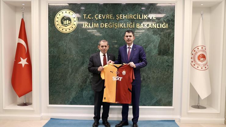 Bakan Kurum, Dursun Özbeki kabul etti