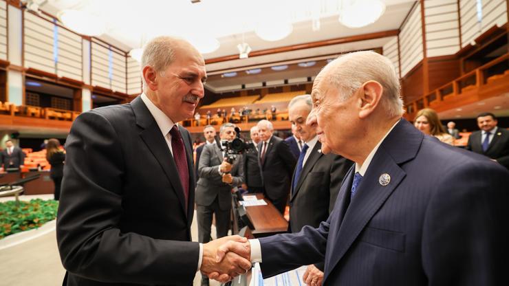 Numan Kurtulmuş, TBMM Başkanlığına Yeniden Seçildi