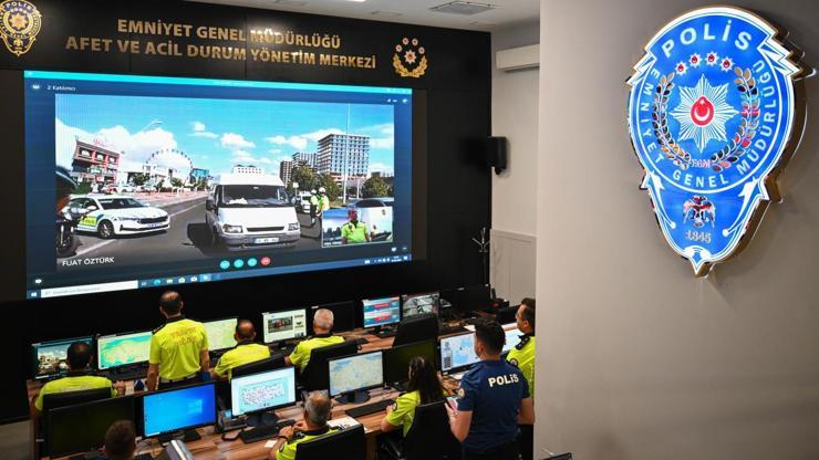 Bayram trafiği Trafik İzleme Merkezinin anbean takibinde