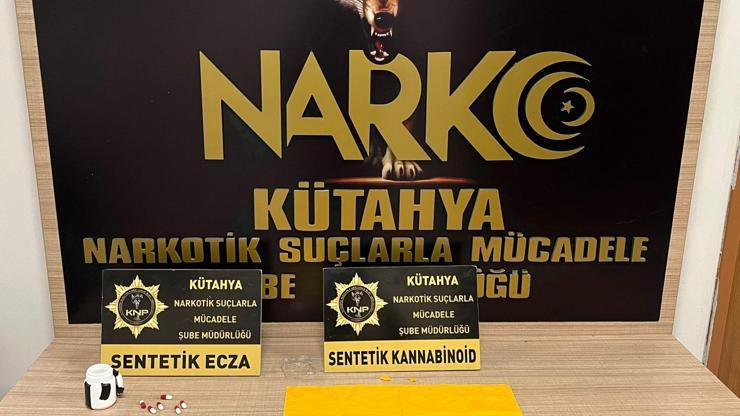 Kütahyada Uyuşturucu Operasyonu: 2 Tutuklama