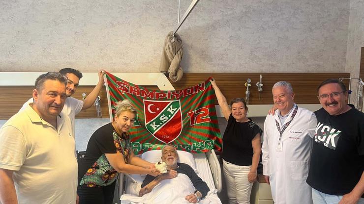 Karşıyakada Ateş Özert ameliyat oldu