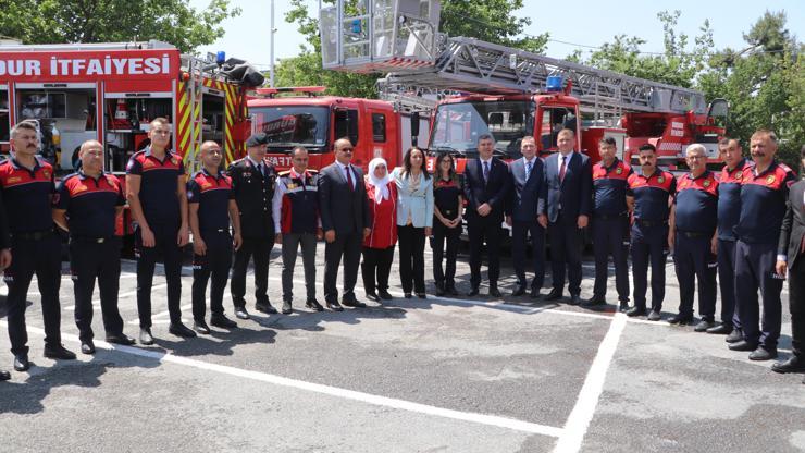 Burdurda bayramlaşma töreni