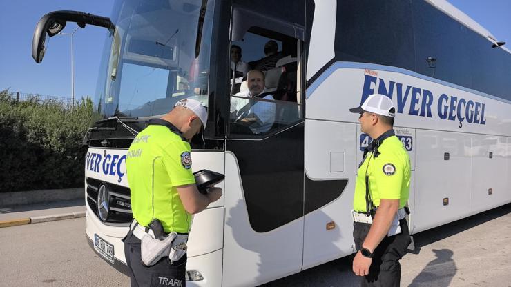 Bursada şehirlerarası otobüslerde ‘bayram’ denetimi