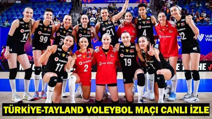 TÜRKİYE-TAYLAND VOLEYBOL MAÇI CANLI İZLE: Türkiye-Tayland voleybol maçı ne zaman, saat kaçta, hangi kanalda, şifresiz mi