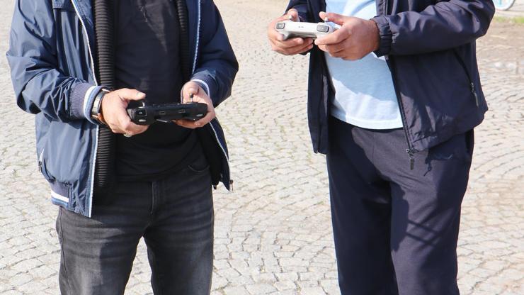 Kaçan kurbanlığı dronlarla aradılar