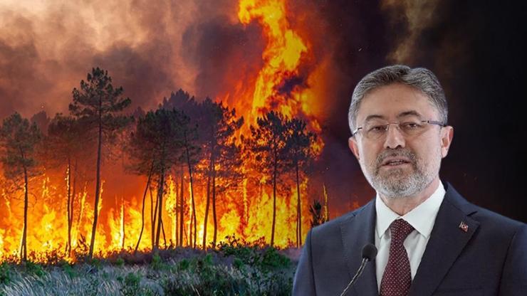 Bakan Yumaklıdan orman yangını uyarısı