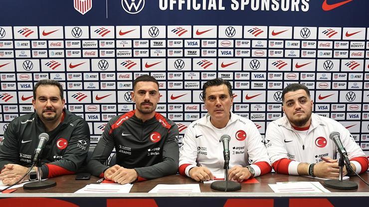 Milliler, ABD maçına hazır Montelladan açıklama...