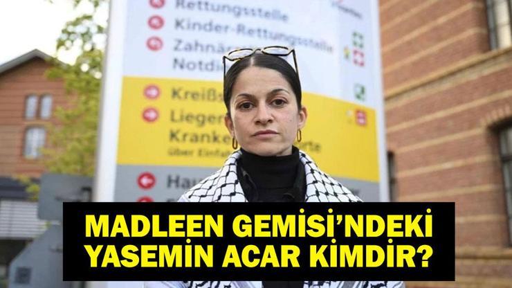 Madleen Gemisi Aktivisti Yasemin Acar Kimdir Yasemin Acar Kaç Yaşında, Nereli Madleen Gemisinde Kimler Var
