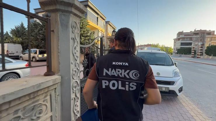 Konyada narkotik operasyonu; 47 tutuklama