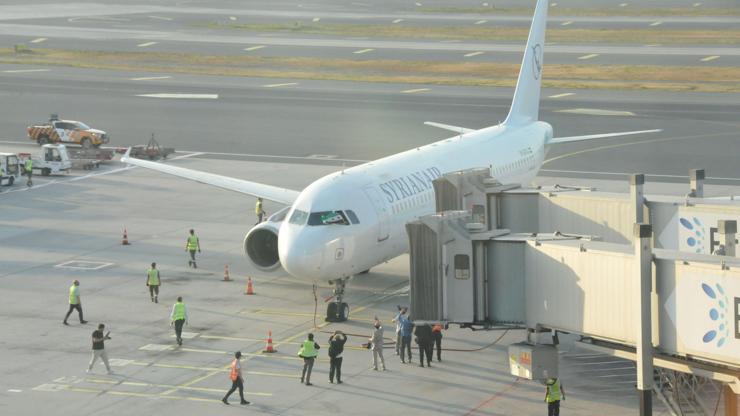 İstanbul - Syrian Air, 12 yıl sonra İstanbul’a ilk uçuşunu gerçekleştirdi