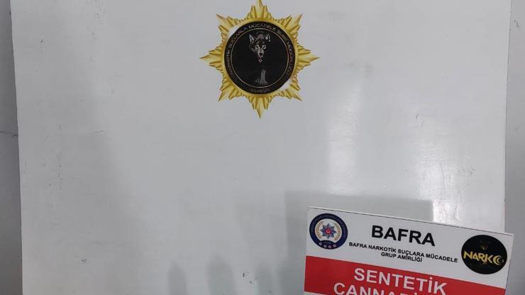 Samsun’da uyuşturucu operasyonunda bir şüpheli yakalandı