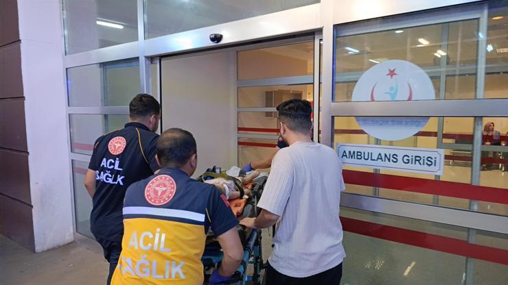 Adıyamanda Yüksekten Düşen Çocuk Yaralandı