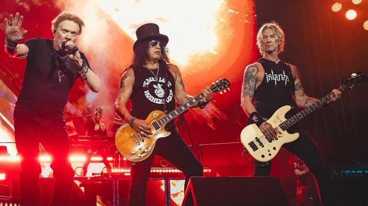 Guns N Roses İstanbul Konseri İçin Bir Onurdu Dedi Sosyal Medyada Paylaştılar