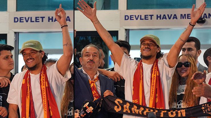 SON DAKİKA | Leroy Sane, Galatasarayda İstanbula geldi...