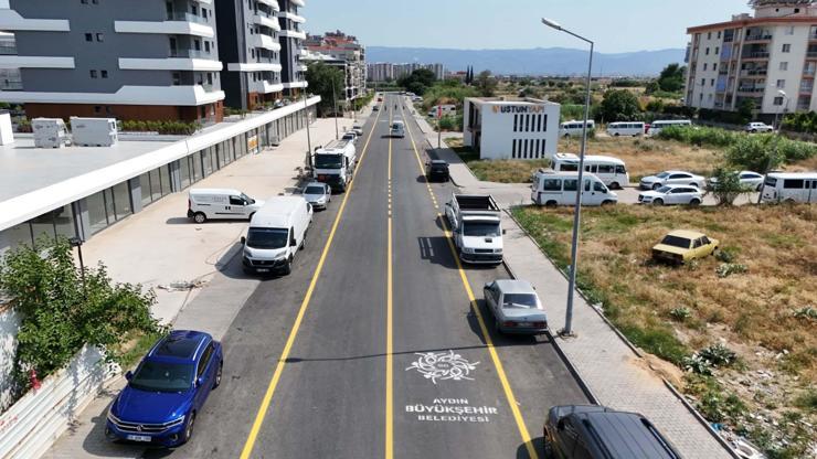 Efelerde yenilenen 3. Cadde, tekrar trafiğe açıldı