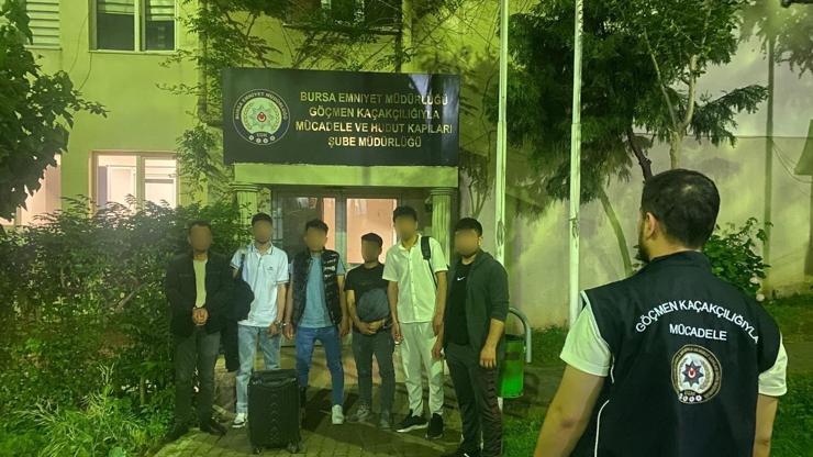 Bursa’da göçmen kaçakçılığı operasyonu; 1 tutuklama