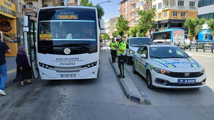 Niğde’de halk otobüslerine denetim