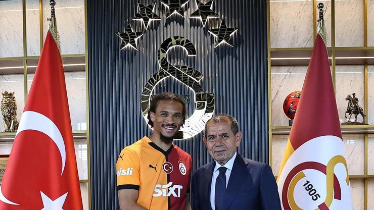 SON DAKİKA | Leroy Sane, resmen Galatasarayda
