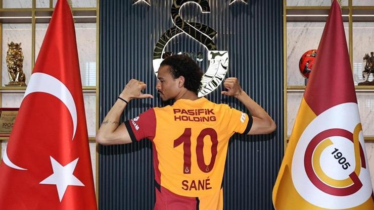 Leroy Sane: Galatasaray’a şans getirmek istiyorum