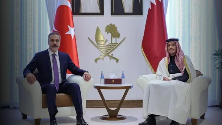 Dışişleri Bakanı Hakan Fidan, Katar Başbakanı ile görüştü