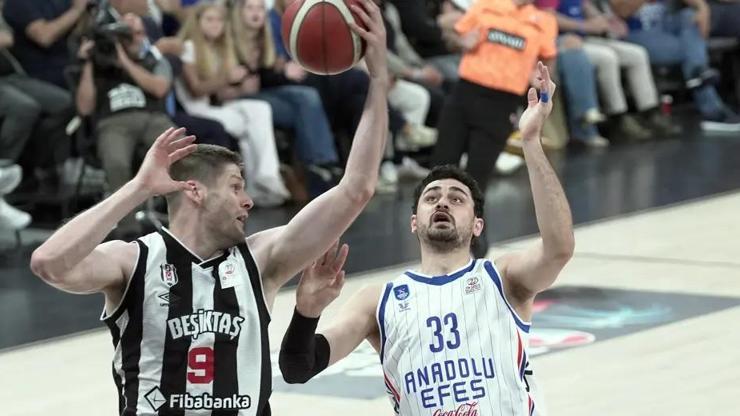 Final maçı ne zaman, hangi gün Anadolu Efes Beşiktaş maçı kaç kaç bitti Play OFF yarı finalde son durum