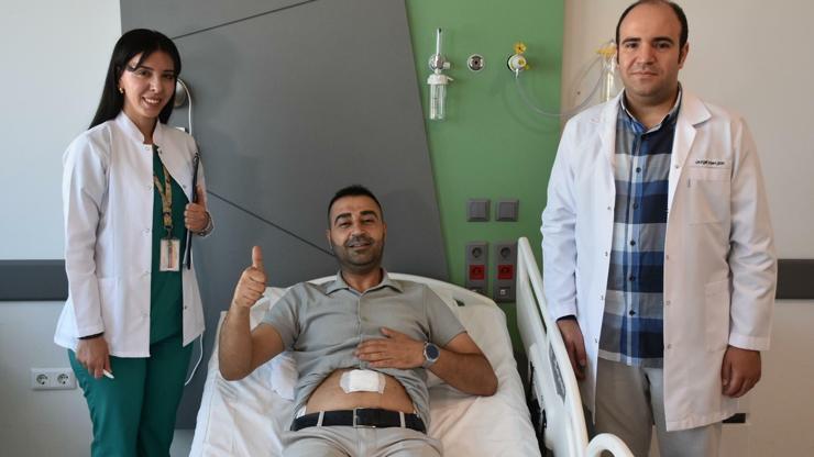 Yeni nesil yöntemle apandisit ameliyatı sonrası ertesi gün işine döndü
