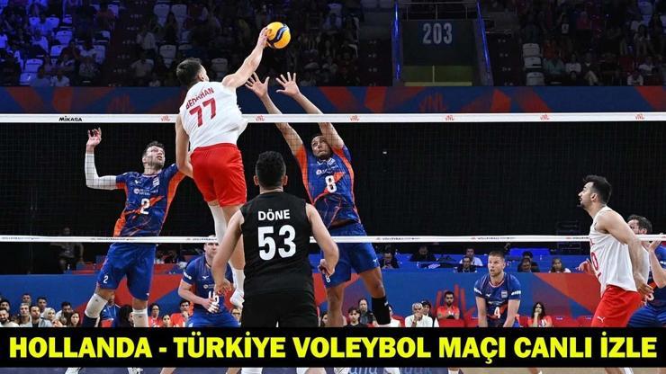 HOLLANDA - TÜRKİYE VOLEYBOL MAÇI CANLI İZLE: Filenin Efeleri maçı hangi kanalda FIVB Milletler Liginin ikinci maçı