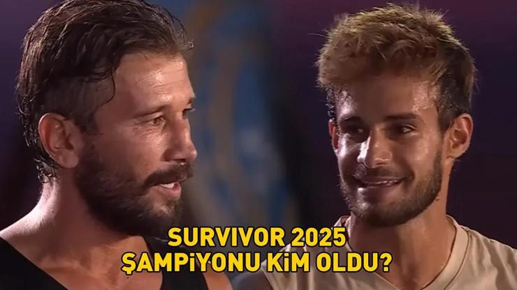SURVIVOR 2025 ŞAMPİYONU | Survivor şampiyonu kim oldu, Adem Kılıççı mı Batuhan Karacakaya mı İŞTE BİRİNCİ OLAN YARIŞMACI...
