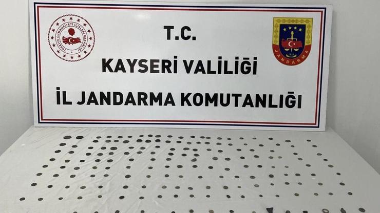 Kayseride tarihi eser operasyonu: 1 gözaltı