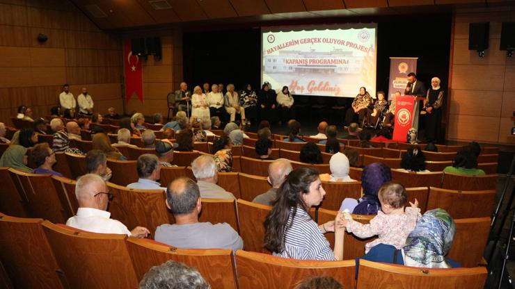 Samsun’da 13 huzurevi sakininin hayallerini gerçekleştirdiği proje sona erdi