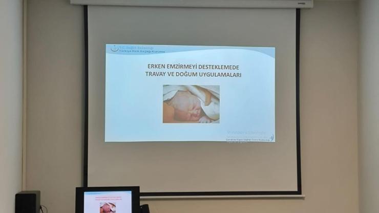 Hassa’da anne adaylarına yönelik gebe okulu açıldı