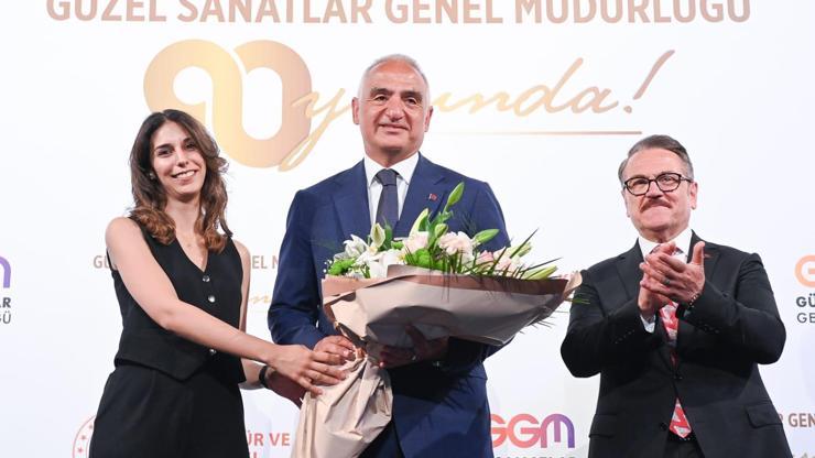 Güzel sanatlar 90 yaşında Bakan Ersoy: Kültür ve sanatla daha güçlü Türkiye hedefi