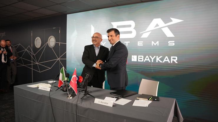 Baykar ve Leonardodan stratejik ortaklık LBA Systems Paris Air Showda tanıtıldı