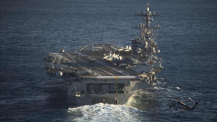 ABDnin USS Nimitz uçak gemisi Orta Doğuya gidiyor