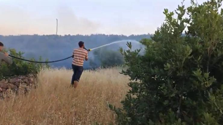 Diyarbakır’da örtü yangını, 2 saatte kontrol altına alındı