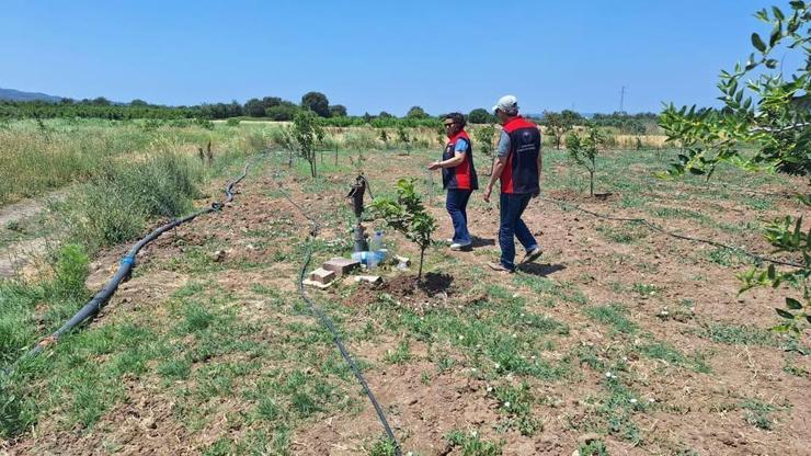 Çanakkale’de tarımsal sulama elektrik aboneliği bulunan tarımsal araziler denetleniyor